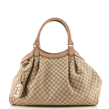 Gucci Sukey Tote Diamante Canvas Medium