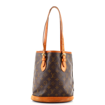 Louis Vuitton Petit Bucket Bag Monogram Canvas