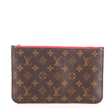 Louis Vuitton Neverfull Pochette Monogram Canvas Large