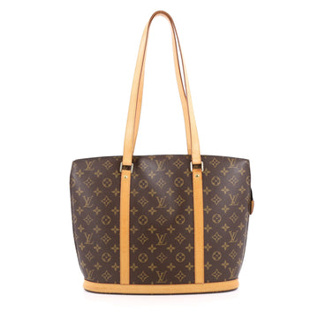 Louis Vuitton Babylone Handbag Monogram Canvas Brown