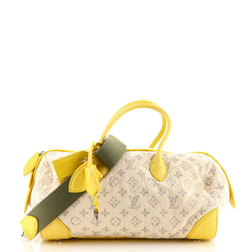 Louis Vuitton Round Speedy Bag Monogram Denim