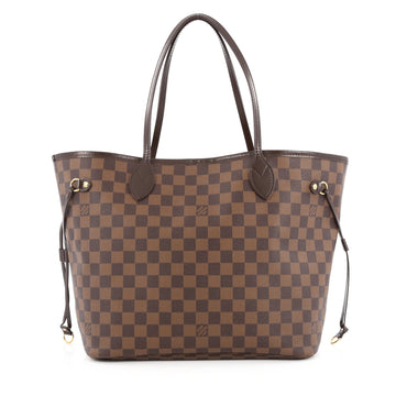 Louis Vuitton Neverfull Tote Damier MM Brown