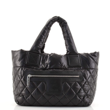 Chanel Coco Cocoon Reversible Tote Quilted Nylon Small