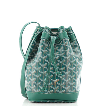 Goyard Petit Flot Bucket Bag Coated Canvas PM