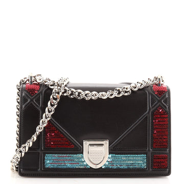 Christian Dior Diorama Flap Bag Lambskin Mini