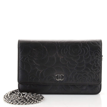 Chanel Wallet on Chain Camellia Lambskin