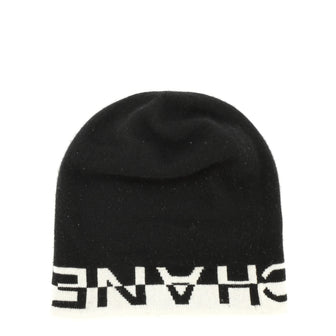 Chanel Logo Beanie Cashmere