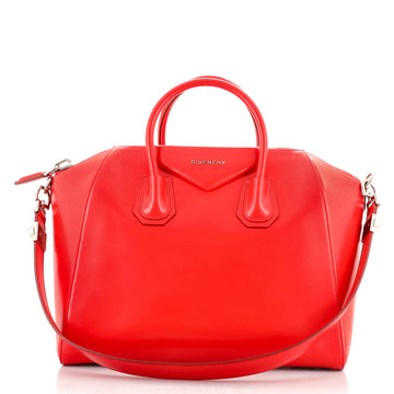 Givenchy Antigona Bag Glazed Leather Medium