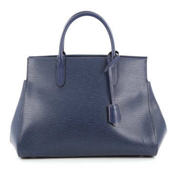 Louis Vuitton Marly Handbag Epi Leather MM Blue