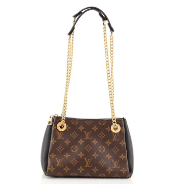 Louis Vuitton Surene Handbag Monogram Canvas with Leather BB