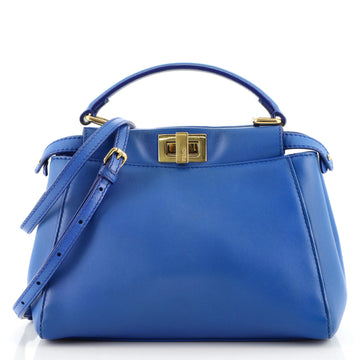 Fendi Peekaboo Bag Leather Mini