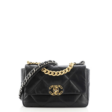 Chanel 19 Flap Bag Quilted Goatskin Medium