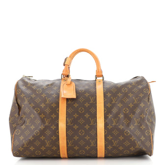 Louis Vuitton Keepall Bag Monogram Canvas 50
