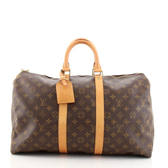 Louis Vuitton Keepall Bag Monogram Canvas 45
