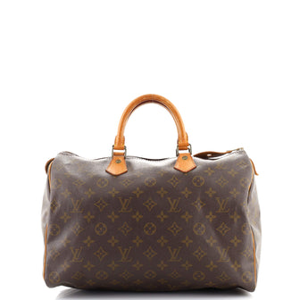 Louis Vuitton Speedy Handbag Monogram Canvas 35
