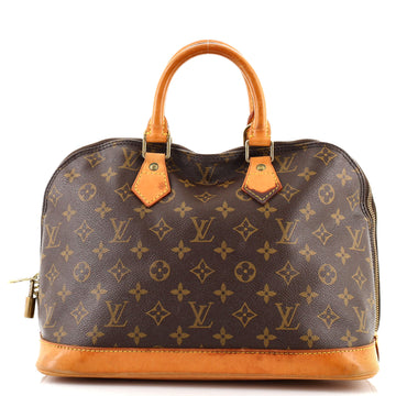 Louis Vuitton Vintage Alma Handbag Monogram Canvas PM
