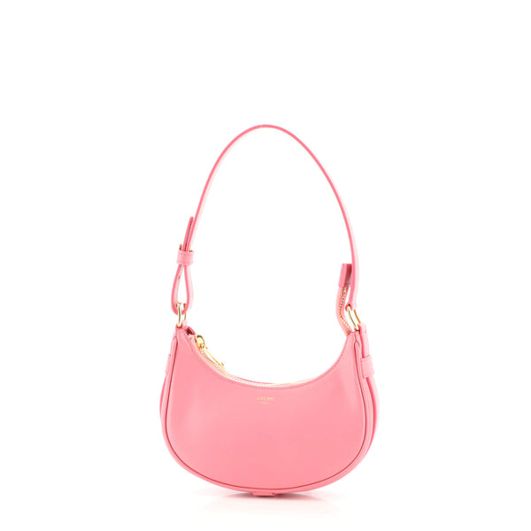 Celine Pink Smooth Leather Ava Shoulder Bag - Yoogi's Closet