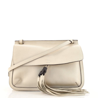 Gucci Bamboo Daily Flap Bag Leather
