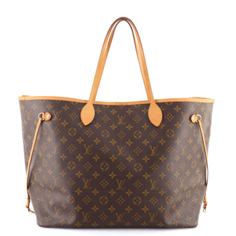 Louis Vuitton Neverfull NM Tote Monogram Canvas GM