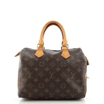 Louis Vuitton Speedy Handbag Monogram Canvas 25