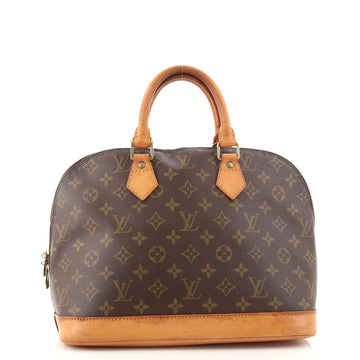 Louis Vuitton Vintage Alma Handbag Monogram Canvas PM