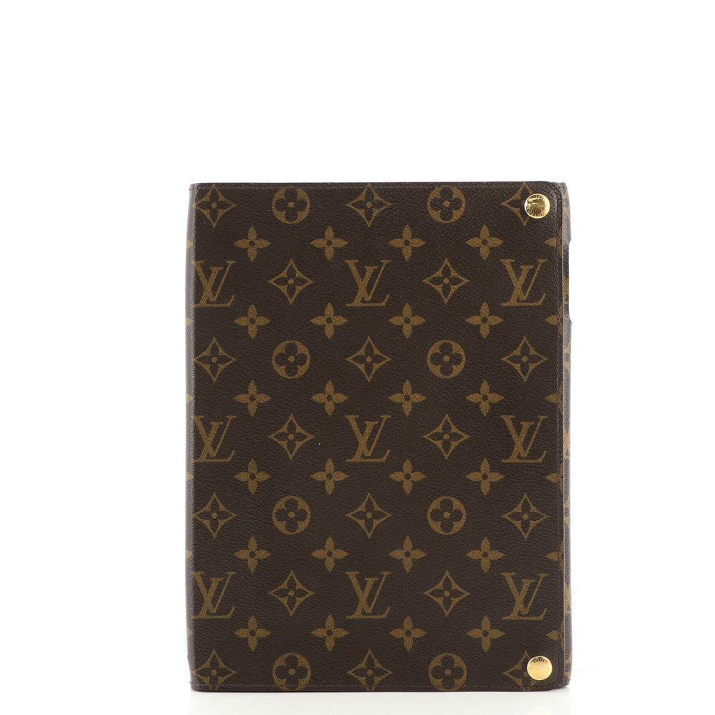 Louis Vuitton iPad Sleeve Monogram Canvas Brown at 1stDibs
