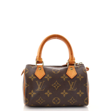 Louis Vuitton Speedy Mini HL Handbag Monogram Canvas