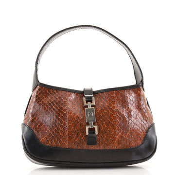 Gucci Jackie O Hobo Python Small