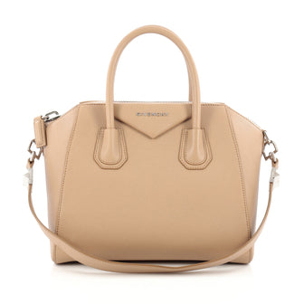 Givenchy Antigona Bag Leather Small Neutral