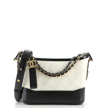 Chanel Gabrielle Hobo Quilted Aged Calfskin Small