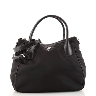 Prada Convertible Satchel Tessuto Medium