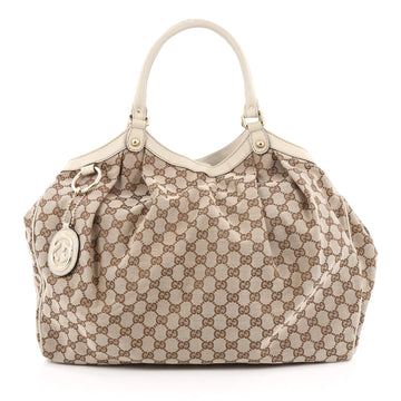 Gucci Sukey Tote GG Canvas Large