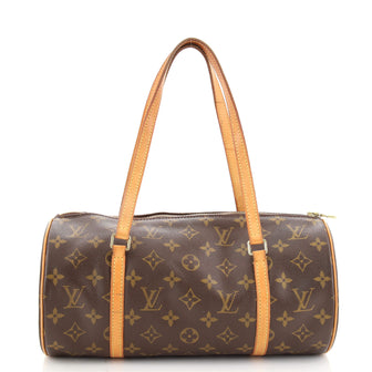 Louis Vuitton Papillon Handbag Monogram Canvas 30