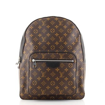 Louis Vuitton Josh Backpack Macassar Monogram Canvas