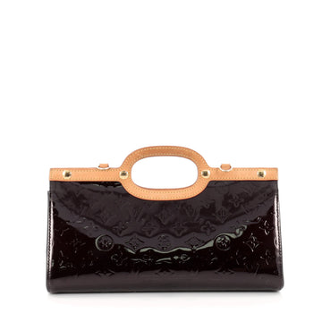 Louis Vuitton Roxbury Drive Handbag Monogram Vernis Red