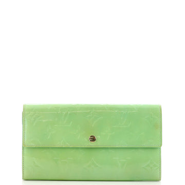 Louis Vuitton Sarah Wallet Monogram Vernis