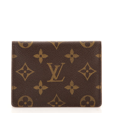 Louis Vuitton ID Card Holder Monogram Canvas