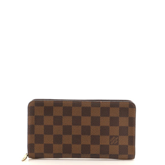 Louis Vuitton Porte-Monnaie Zippy Wallet Damier
