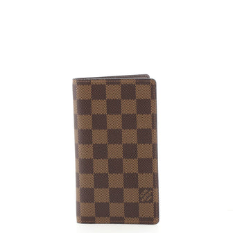 Louis Vuitton Checkbook Cover Damier