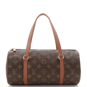 Louis Vuitton Papillon Handbag Monogram Canvas 30