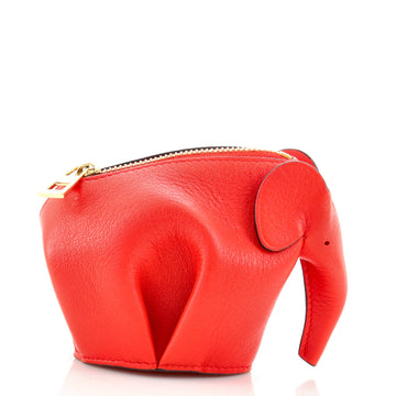 Loewe Elephant Coin Purse Leather