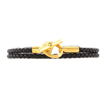 Hermes Glenan Bracelet Braided Leather