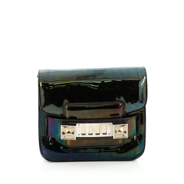 Proenza Schouler PS11 Crossbody Bag Patent Tiny Multicolor