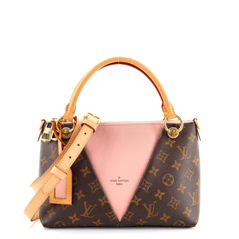 Louis Vuitton V Tote Monogram Canvas and Leather BB