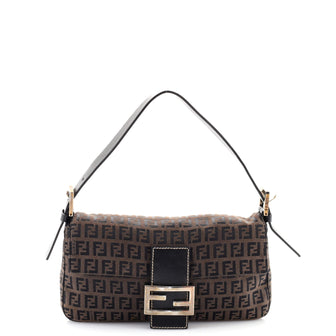Fendi Baguette Bag Zucchino Canvas