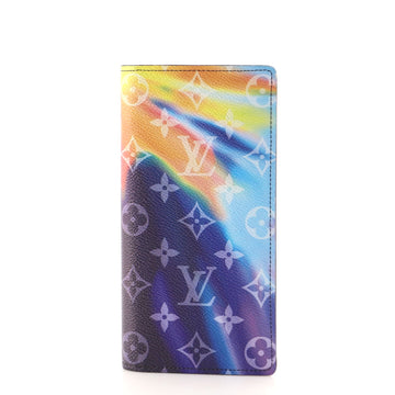 Louis Vuitton Brazza Wallet Limited Edition Monogram Sunset Canvas
