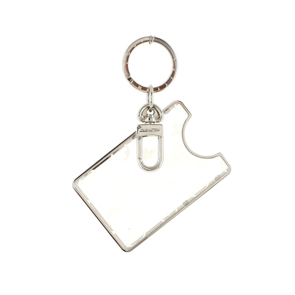 LOUIS VUITTON Portocre LV Prism ID Bag Charm Key Ring Card Holder