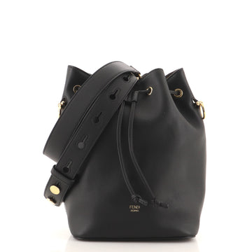 Fendi Mon Tresor Bucket Bag Leather Small