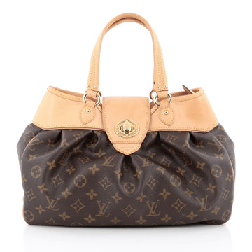 Louis Vuitton Boetie Handbag Monogram Canvas PM Brown