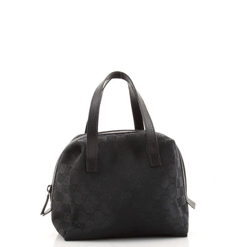 Gucci Zip Around Bowling Bag GG Canvas Small